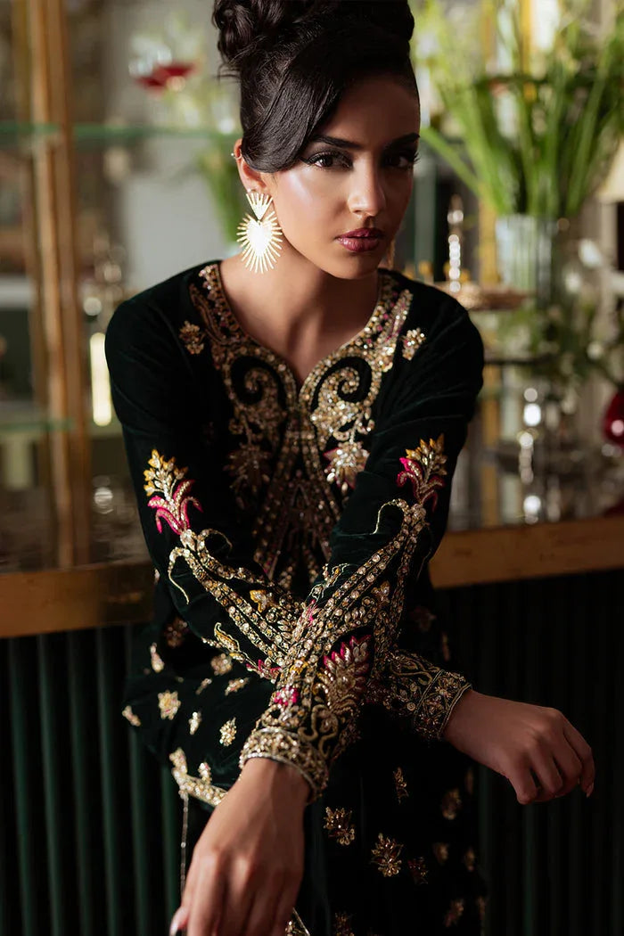 Saira Rizwan | Velvet Pret 25 | EMERA-SRVP25-10 - Rang-e-Khaas
