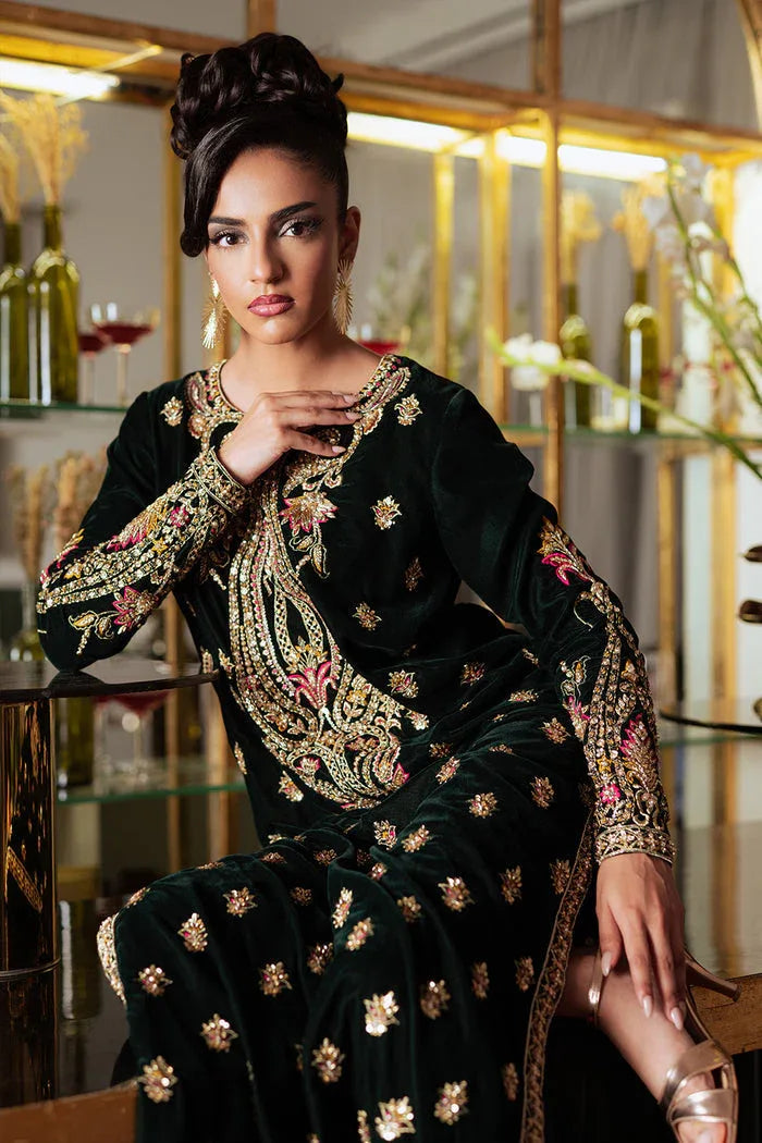 Saira Rizwan | Velvet Pret 25 | EMERA-SRVP25-10 - Rang-e-Khaas