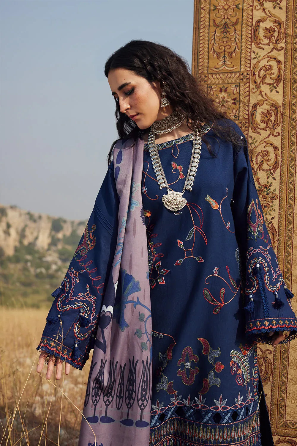 Saira Rizwan | Winter Khaddar 25 | MAHRUKH-SRW25-08 - Rang-e-Khaas