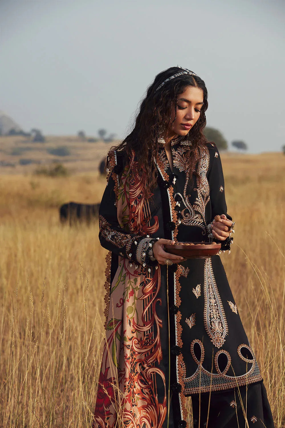 Saira Rizwan | Winter Khaddar 25 | MAHTAAB-SRW25-01 - Rang-e-Khaas