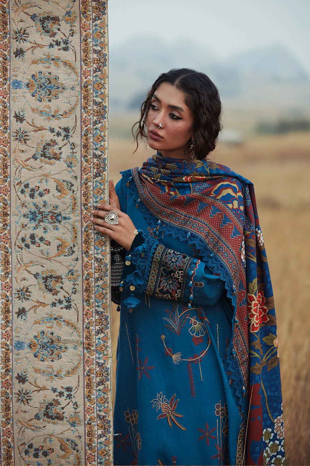Saira Rizwan | Winter Khaddar 25 | SAHAR-SRW25-10 - Rang-e-Khaas
