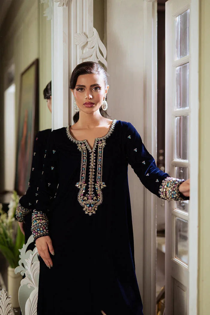 Saira Rizwan | Velvet Pret 25 | ZEHRA-SRVP25-01 - Rang-e-Khaas
