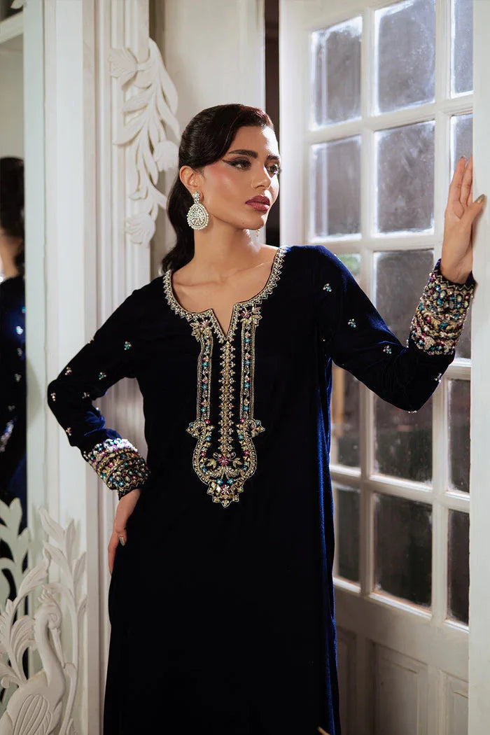 Saira Rizwan | Velvet Pret 25 | ZEHRA-SRVP25-01 - Rang-e-Khaas