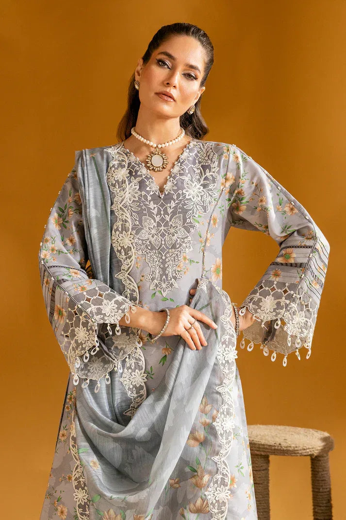 Alizeh | Maahi Embroidered Lawn | Lina - Rang-e-Khaas