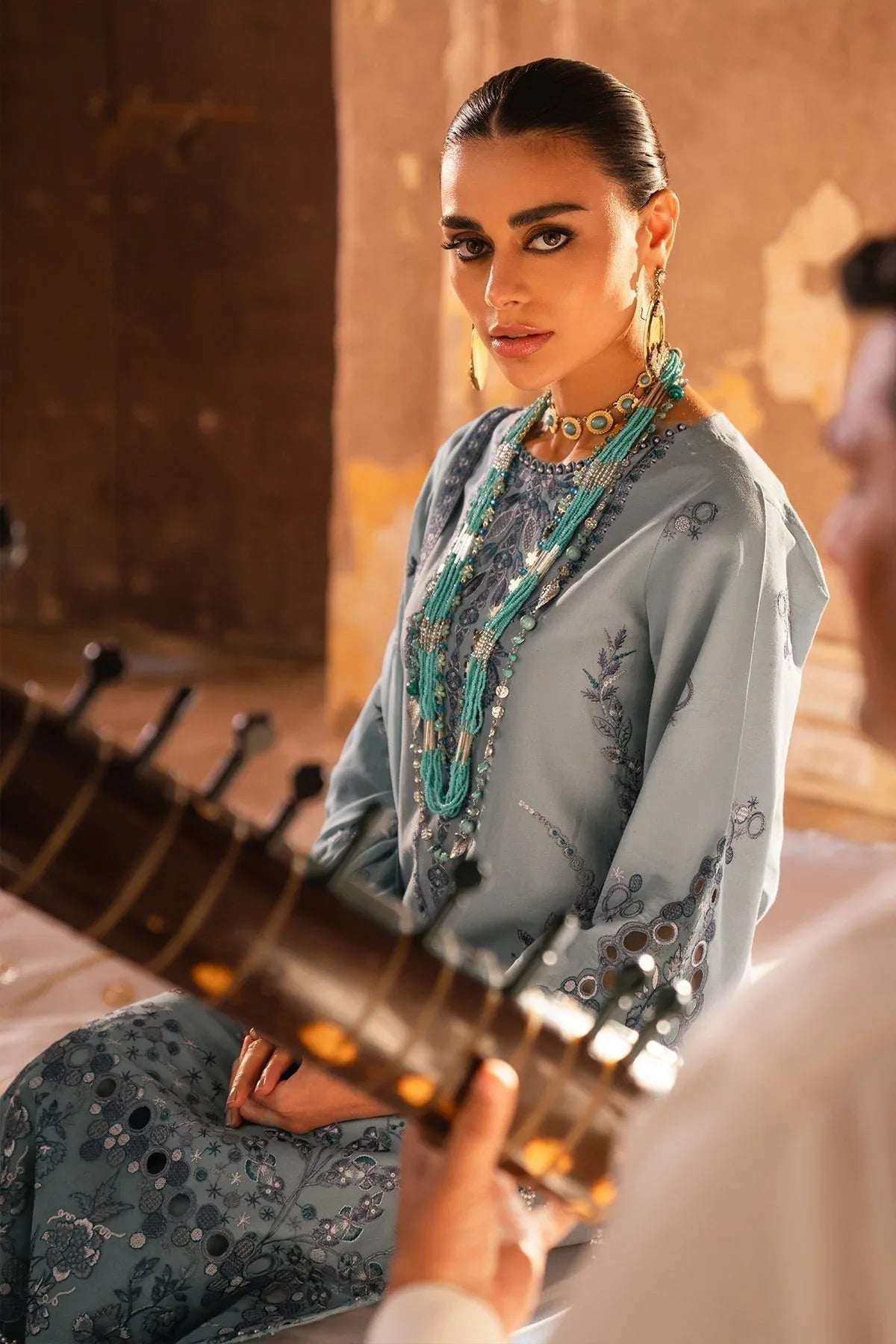 Alizeh | Rawayat Luxury Lawn 24 | Sahiba - Rang-e-Khaas