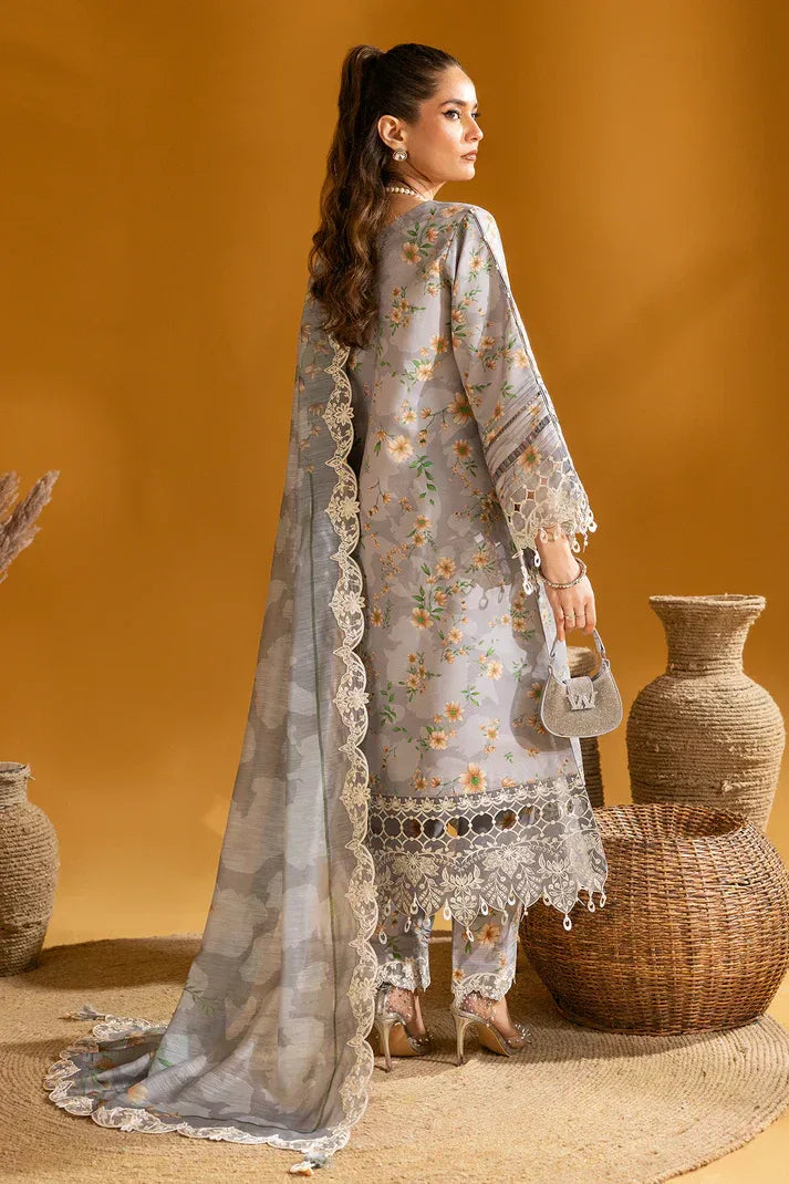 Alizeh | Maahi Embroidered Lawn | Lina - Rang-e-Khaas