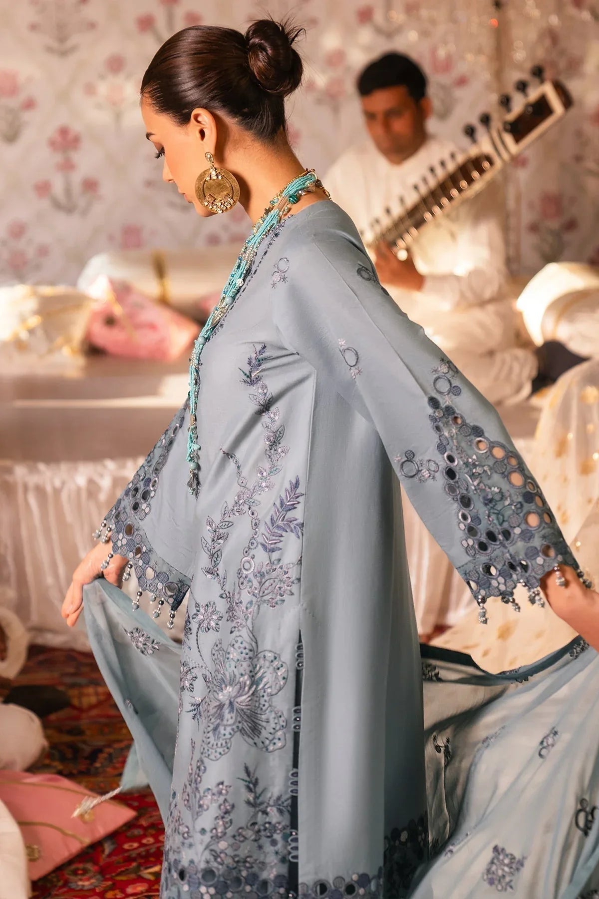 Alizeh | Rawayat Luxury Lawn 24 | Sahiba - Rang-e-Khaas