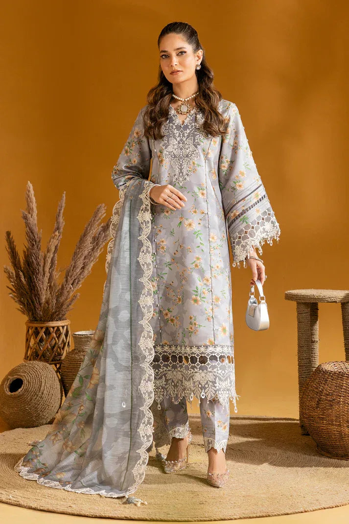 Alizeh | Maahi Embroidered Lawn | Lina - Rang-e-Khaas