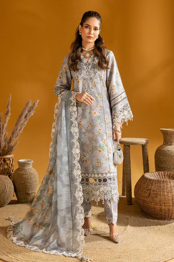 Alizeh | Maahi Embroidered Lawn | Lina - Rang-e-Khaas