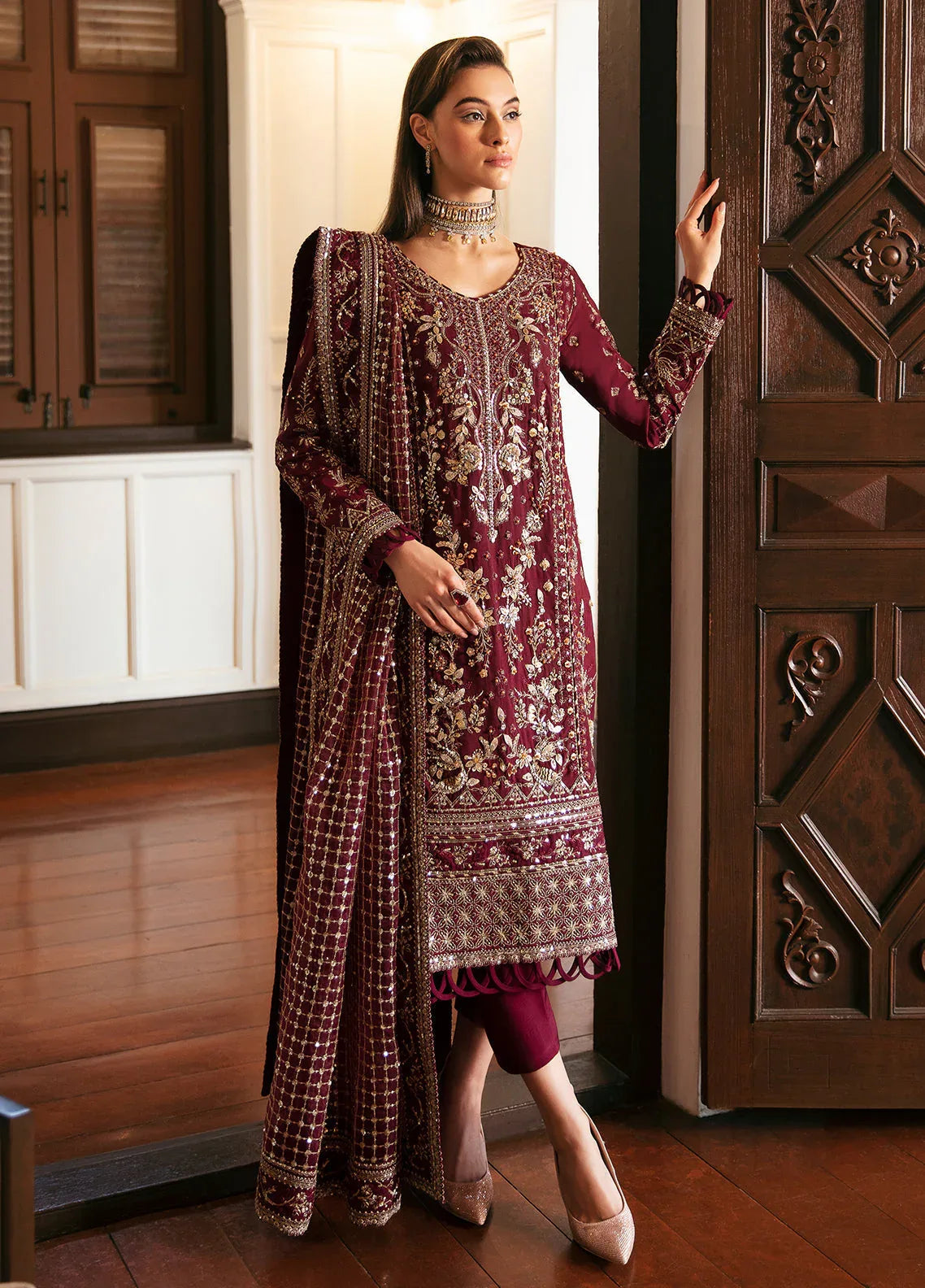 Gulaal | Luxury Pret | VALENTINA (GL-LP-24V1-20) - Rang-e-Khaas