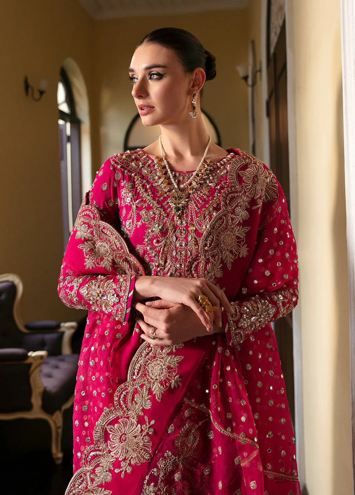 Gulaal | Luxury Pret | ROCHELLE (GL-LP-24V1-21) - Rang-e-Khaas