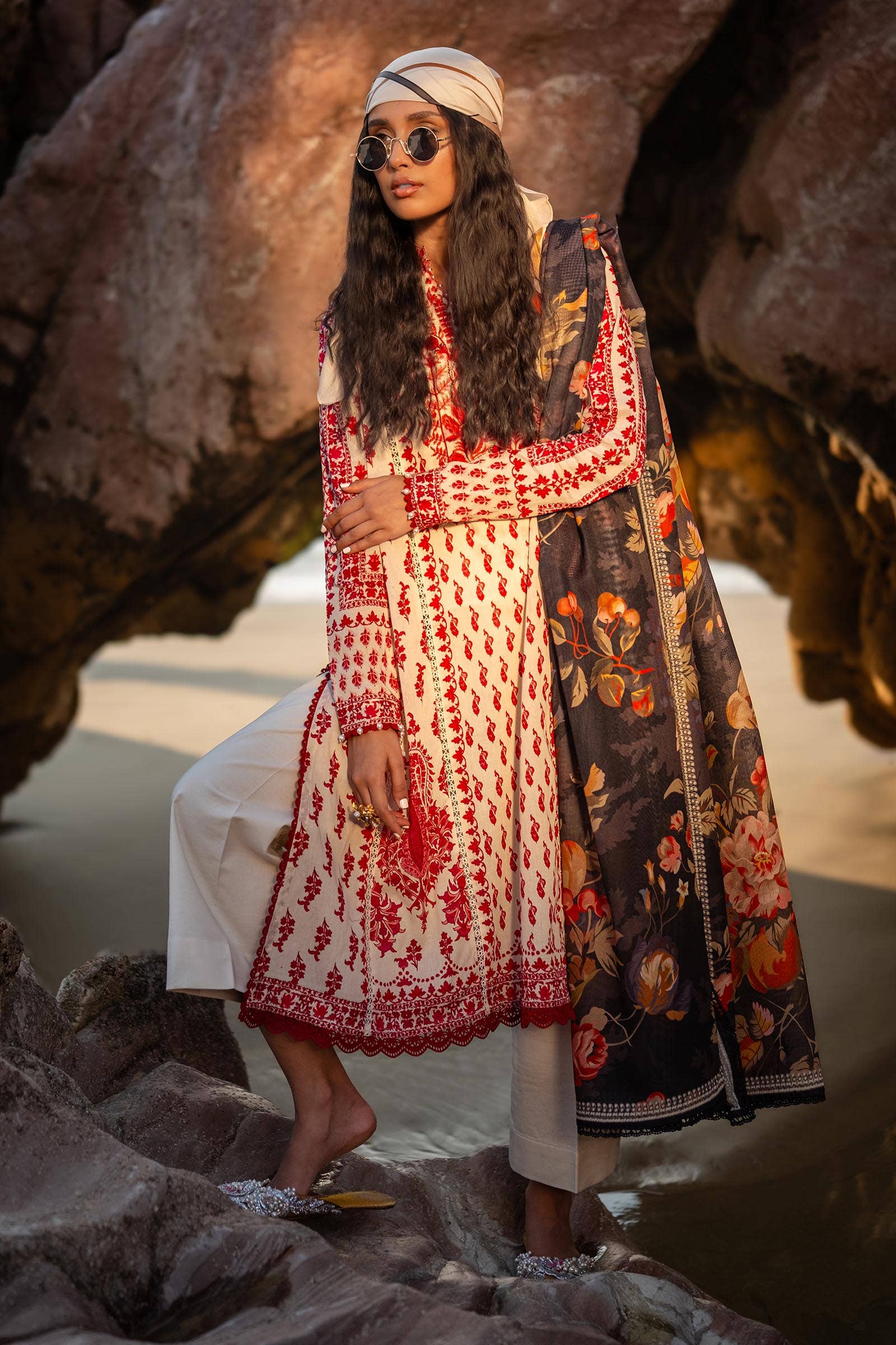 Sana Safinaz | Mahay Spring 24 | H241-006B-2BS - Rang-e-Khaas