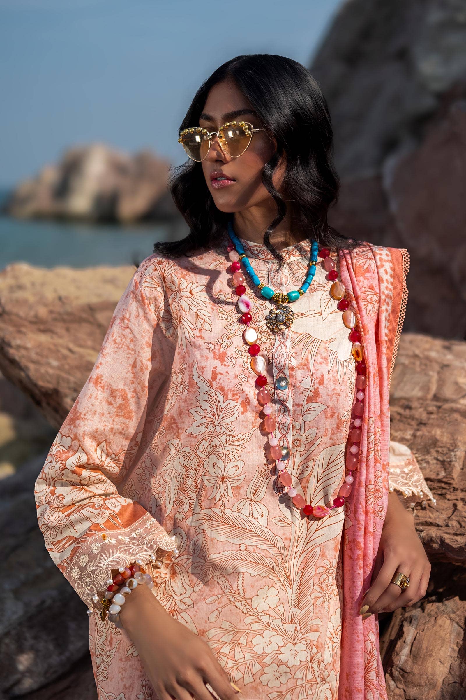 Sana Safinaz | Mahay Spring 24 | H241-009B-2DD - Rang-e-Khaas