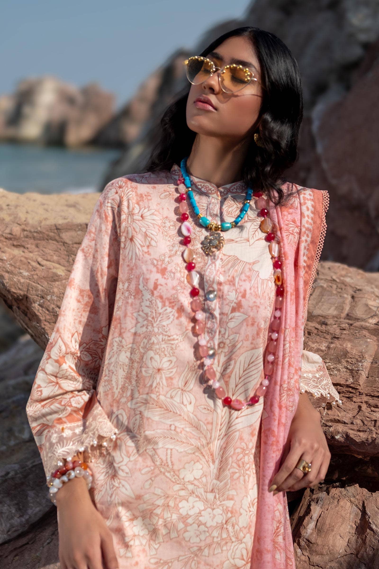 Sana Safinaz | Mahay Spring 24 | H241-009B-2DD - Rang-e-Khaas