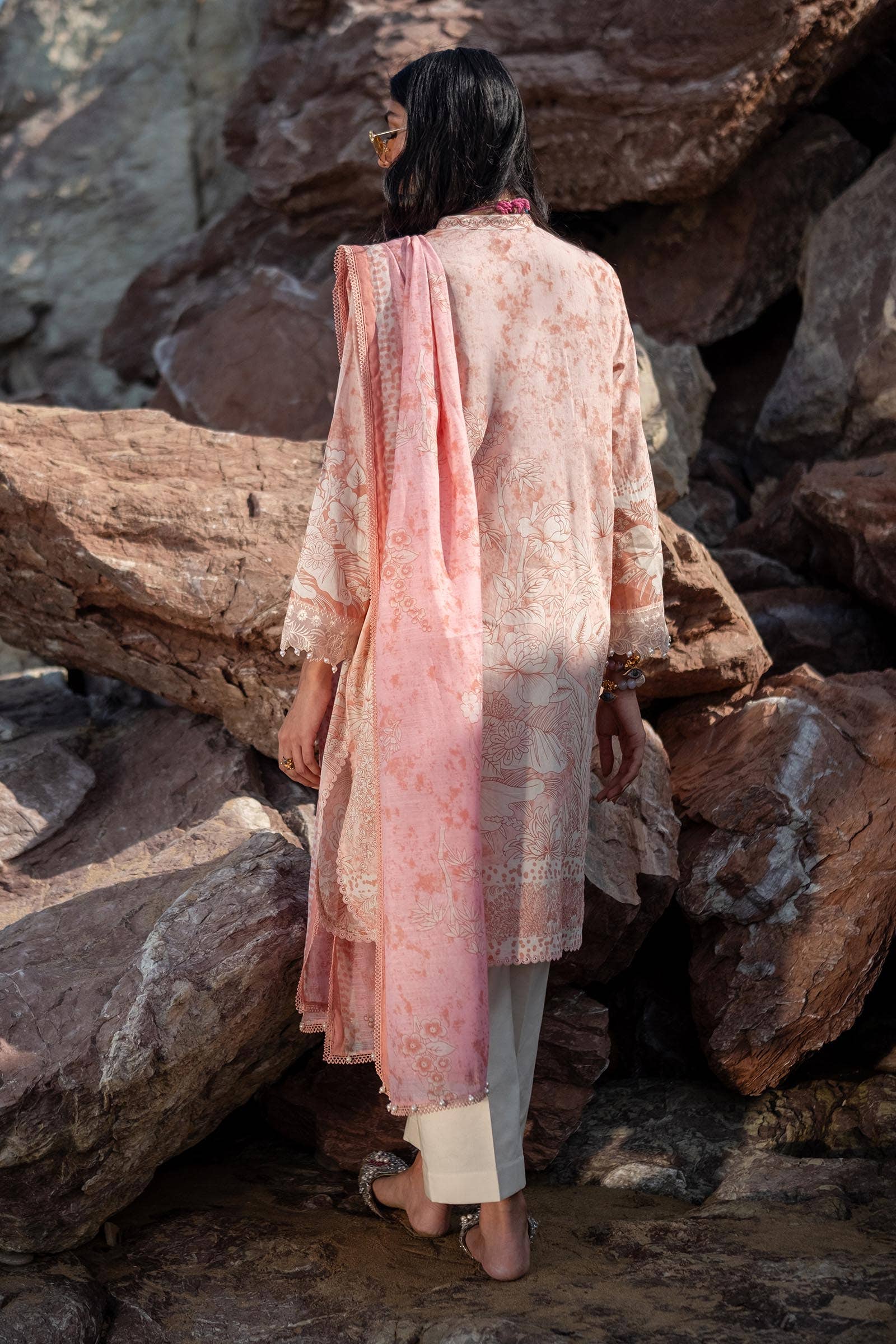 Sana Safinaz | Mahay Spring 24 | H241-009B-2DD - Rang-e-Khaas