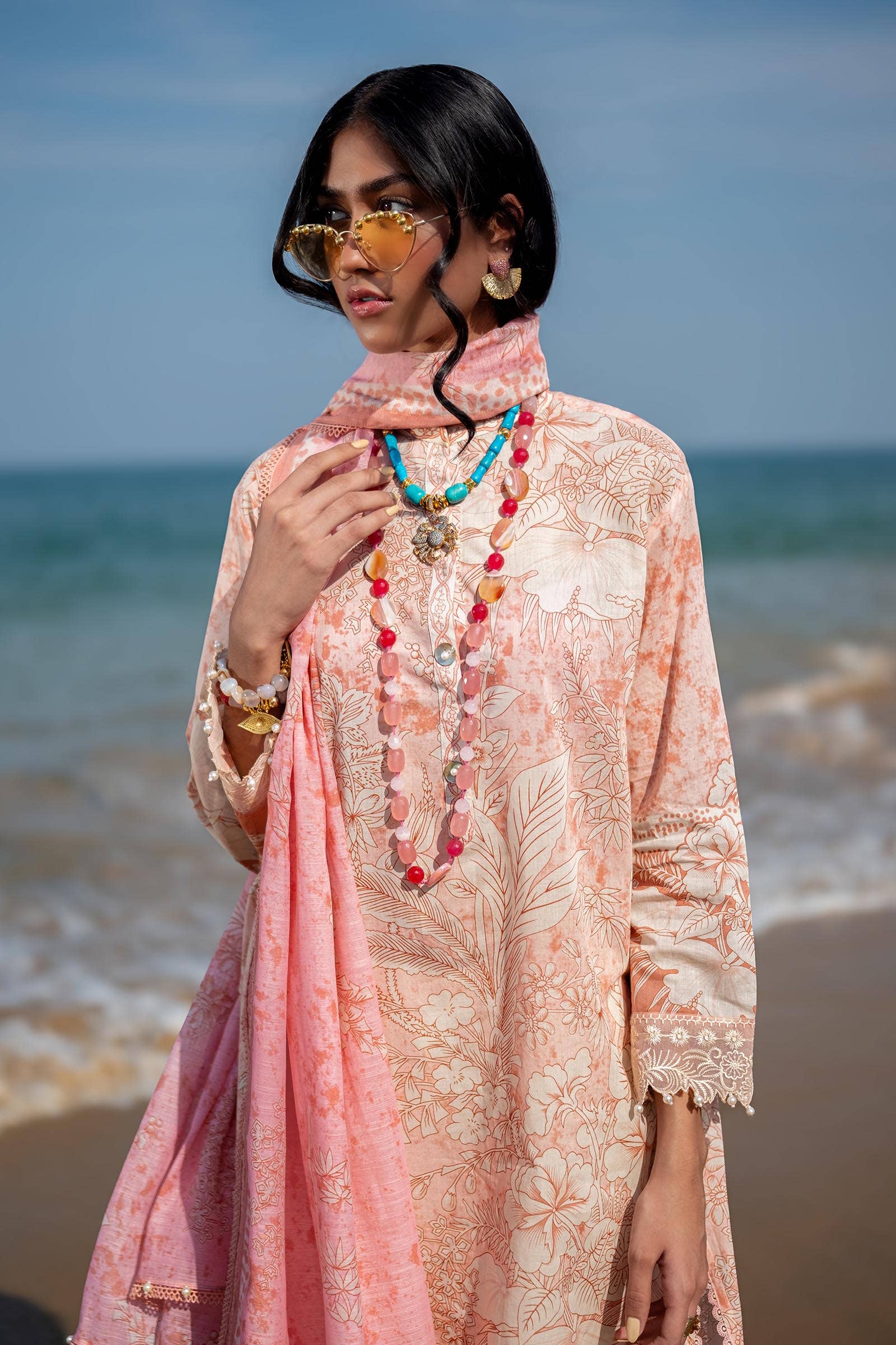 Sana Safinaz | Mahay Spring 24 | H241-009B-2DD - Rang-e-Khaas