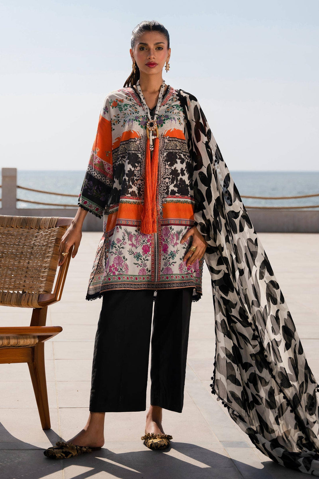 Sana Safinaz | Mahay Spring 24 | H241-027B-2I - Rang-e-Khaas