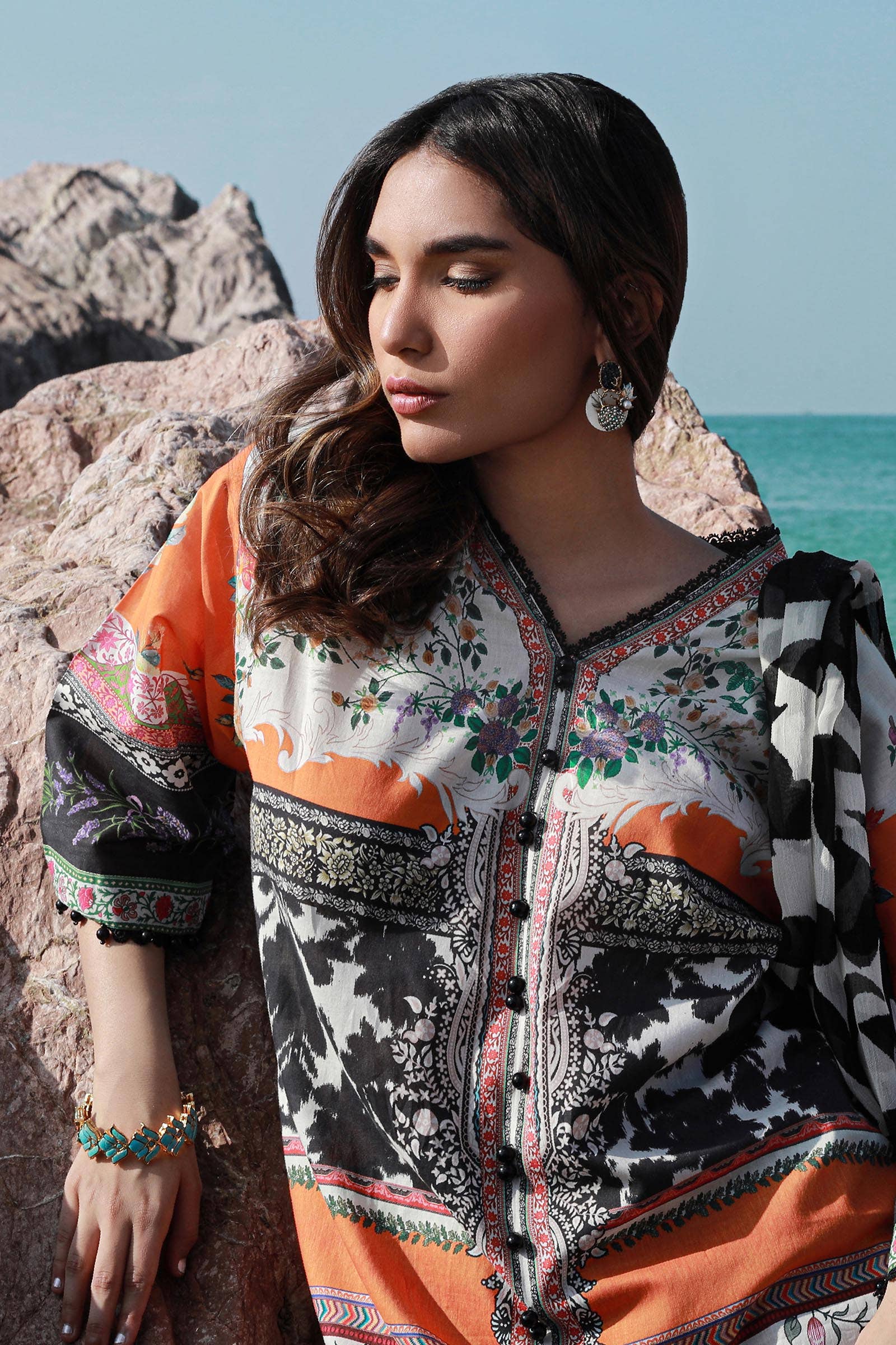 Sana Safinaz | Mahay Spring 24 | H241-027B-2I - Rang-e-Khaas