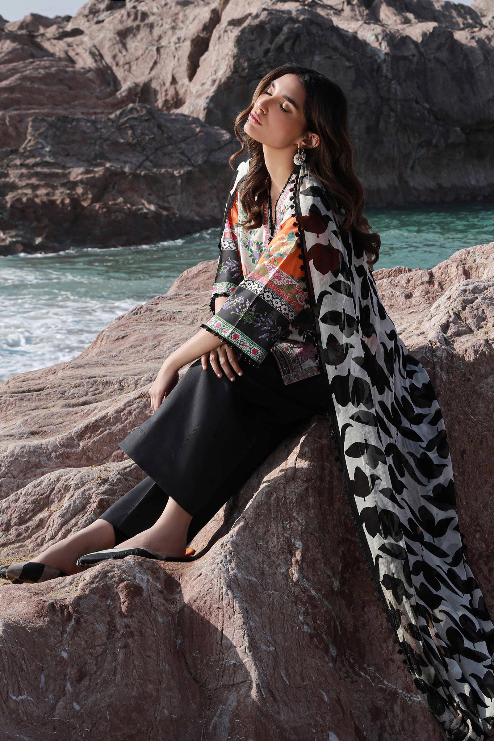 Sana Safinaz | Mahay Spring 24 | H241-027B-2I - Rang-e-Khaas