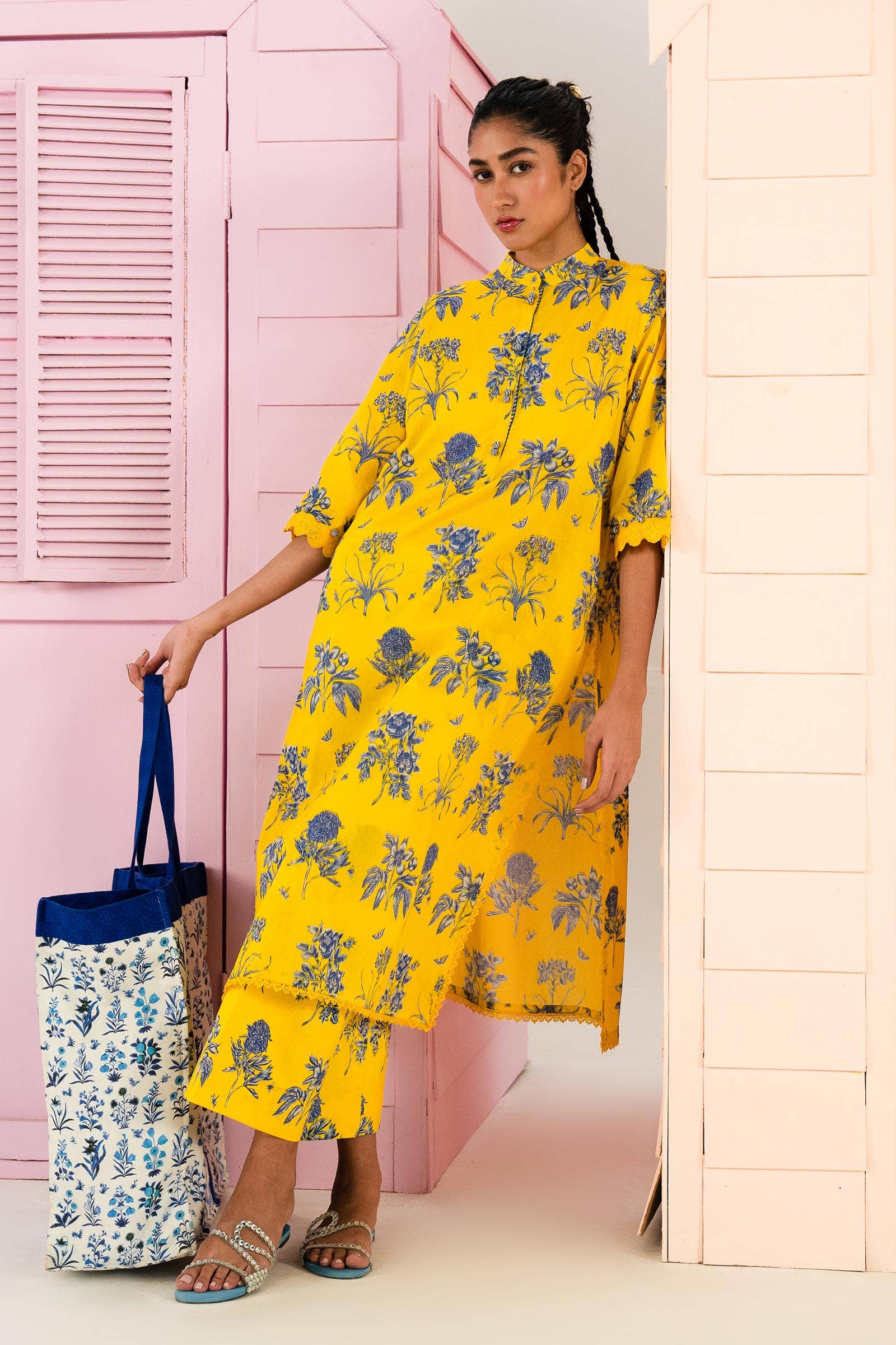 Sana Safinaz | Mahay Summer Lawn 24 | S-48 - Rang-e-Khaas