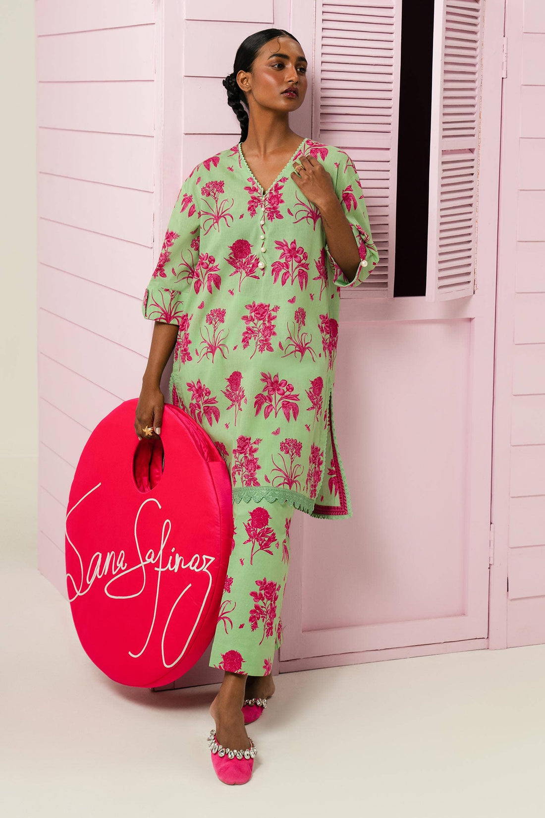 Sana Safinaz | Mahay Summer Lawn 24 | S-47 - Rang-e-Khaas