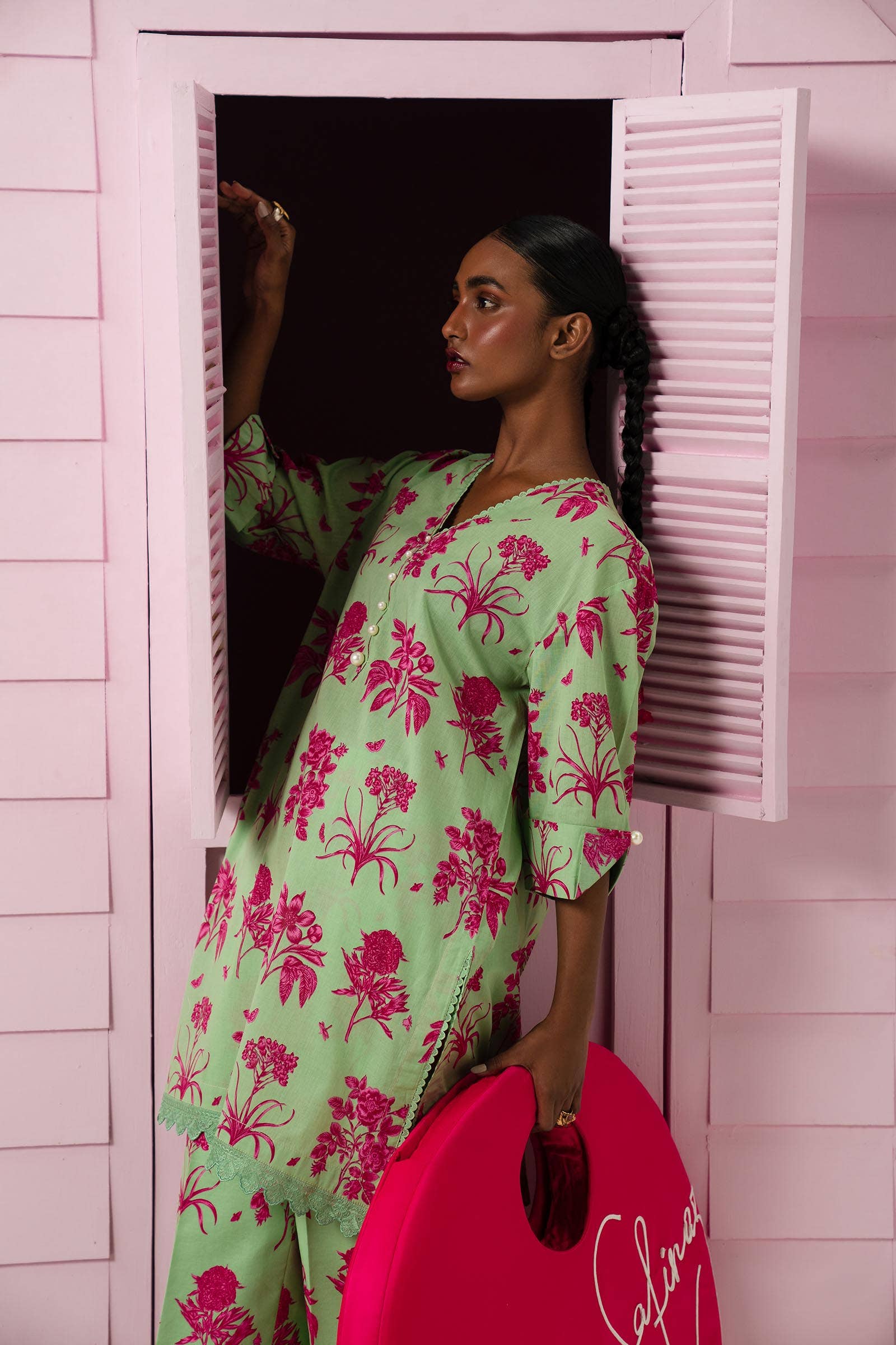Sana Safinaz | Mahay Summer Lawn 24 | S-47 - Rang-e-Khaas