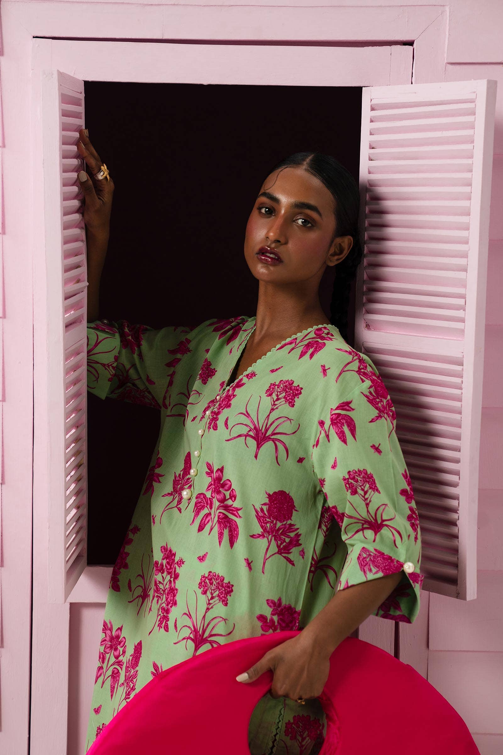 Sana Safinaz | Mahay Summer Lawn 24 | S-47 - Rang-e-Khaas