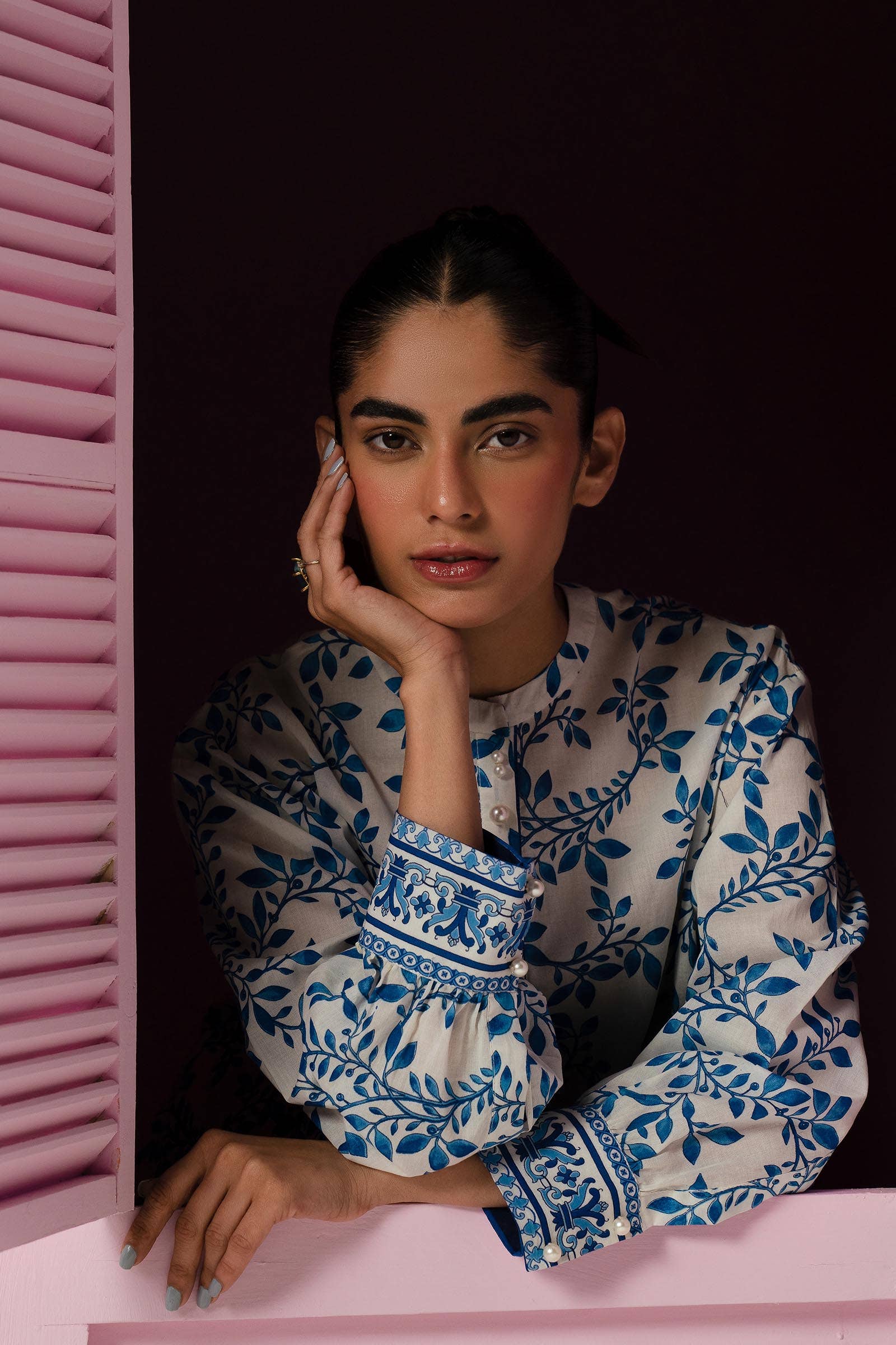 Sana Safinaz | Mahay Summer Lawn 24 | S-46 - Rang-e-Khaas