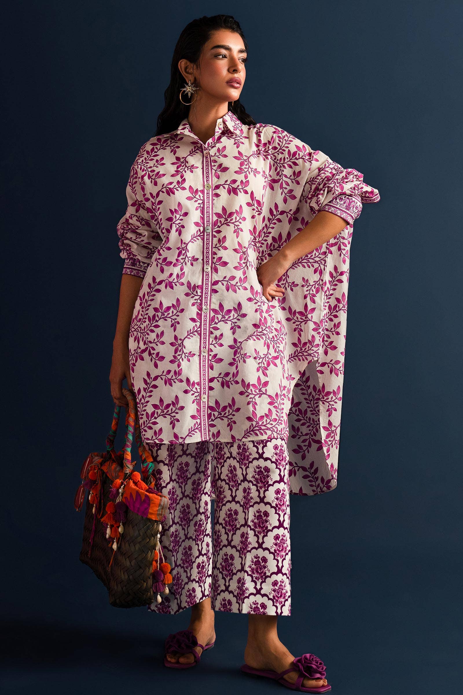 Sana Safinaz | Mahay Summer Lawn 24 | S-45 - Rang-e-Khaas