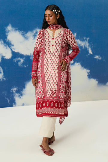 Sana Safinaz | Mahay Summer Lawn 24 | S-44 - Rang-e-Khaas
