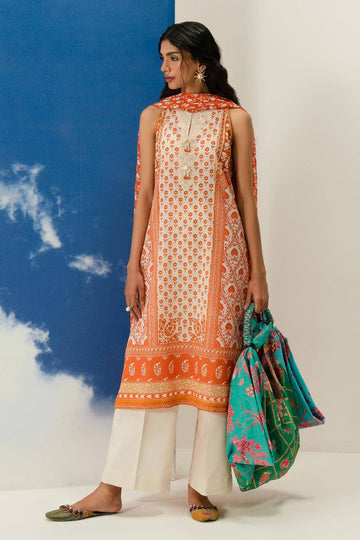 Sana Safinaz | Mahay Summer Lawn 24 | S-43 - Rang-e-Khaas