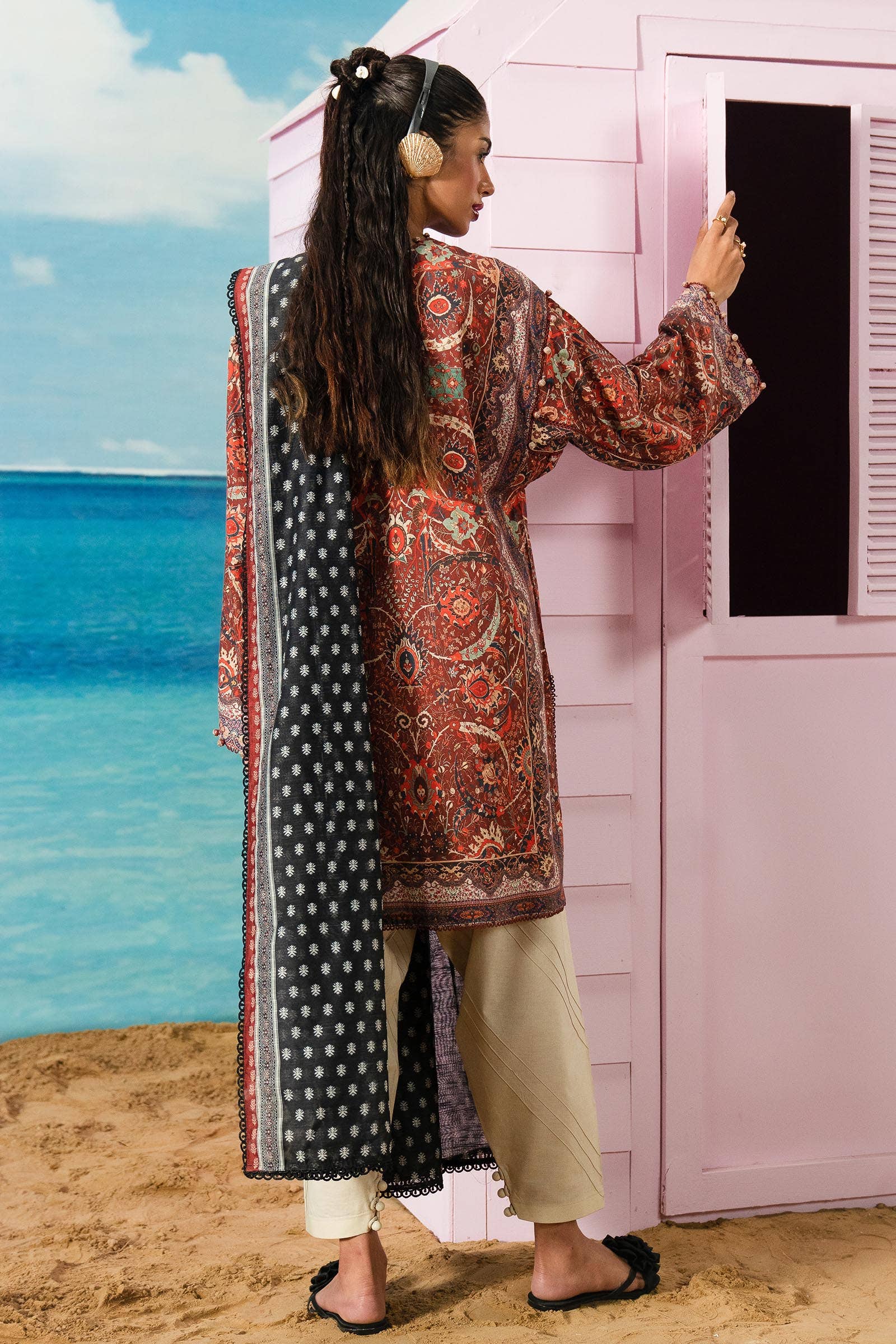 Sana Safinaz | Mahay Summer Lawn 24 | S-42 - Rang-e-Khaas