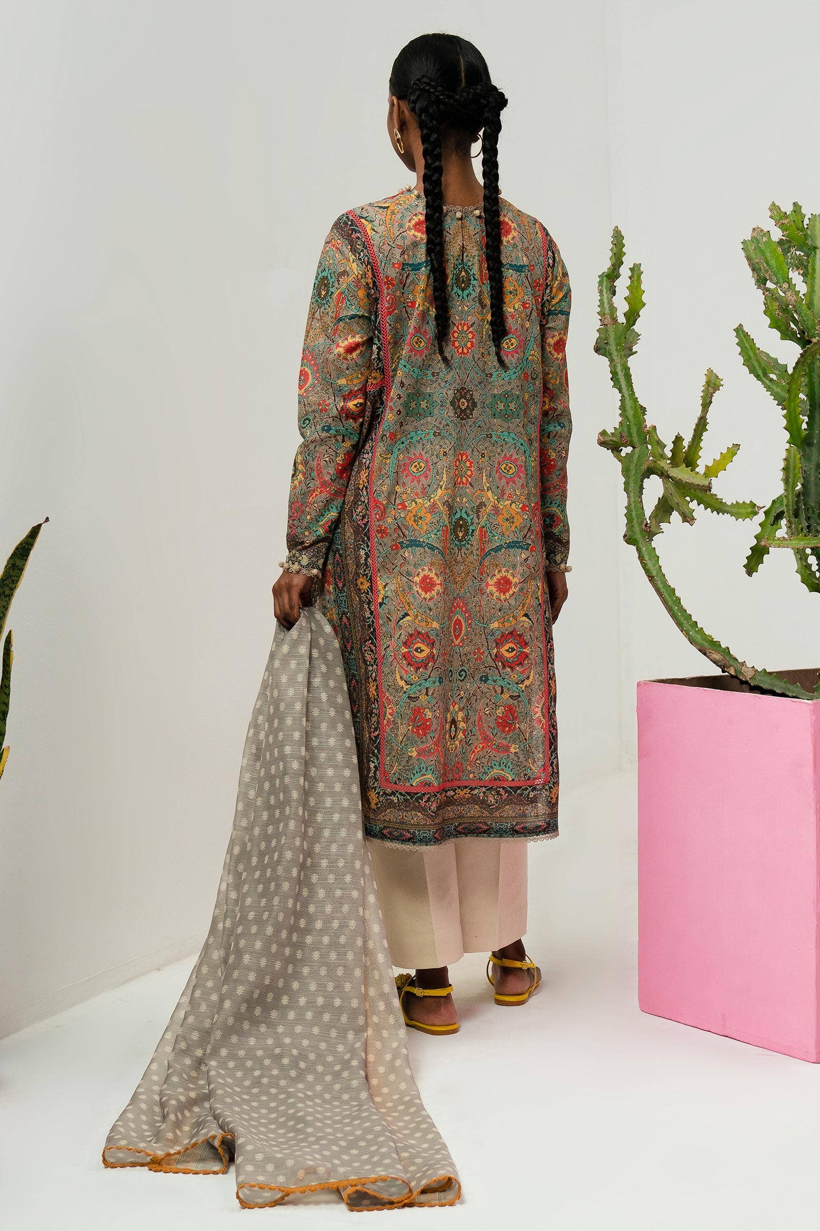 Sana Safinaz | Mahay Summer Lawn 24 | S-41 - Rang-e-Khaas
