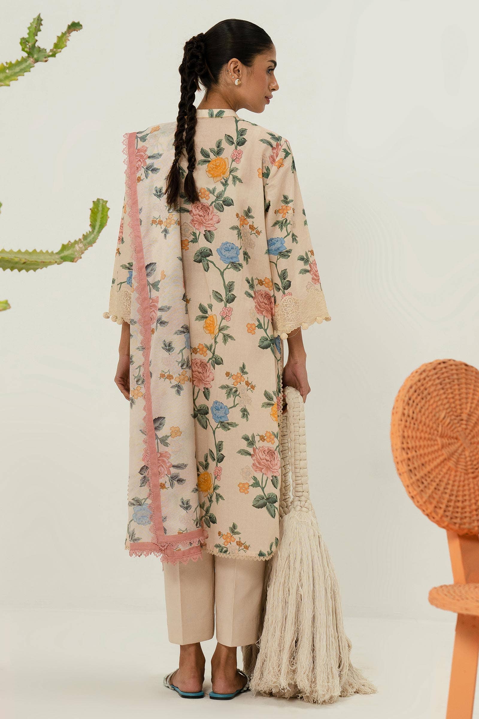 Sana Safinaz | Mahay Summer Lawn 24 | S-40 - Rang-e-Khaas