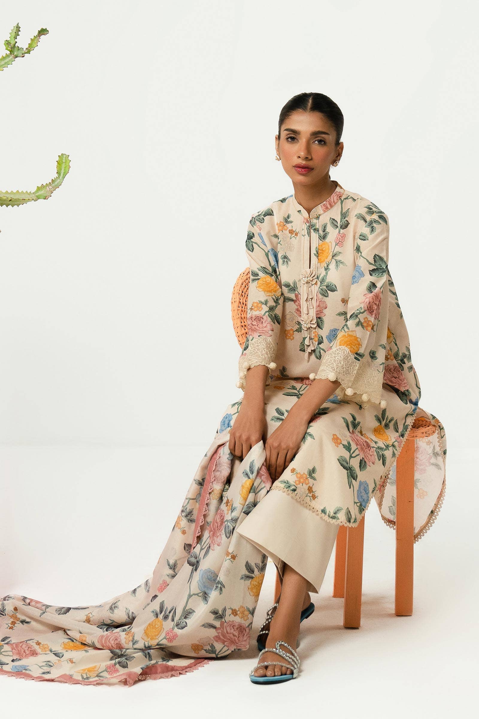 Sana Safinaz | Mahay Summer Lawn 24 | S-40 - Rang-e-Khaas