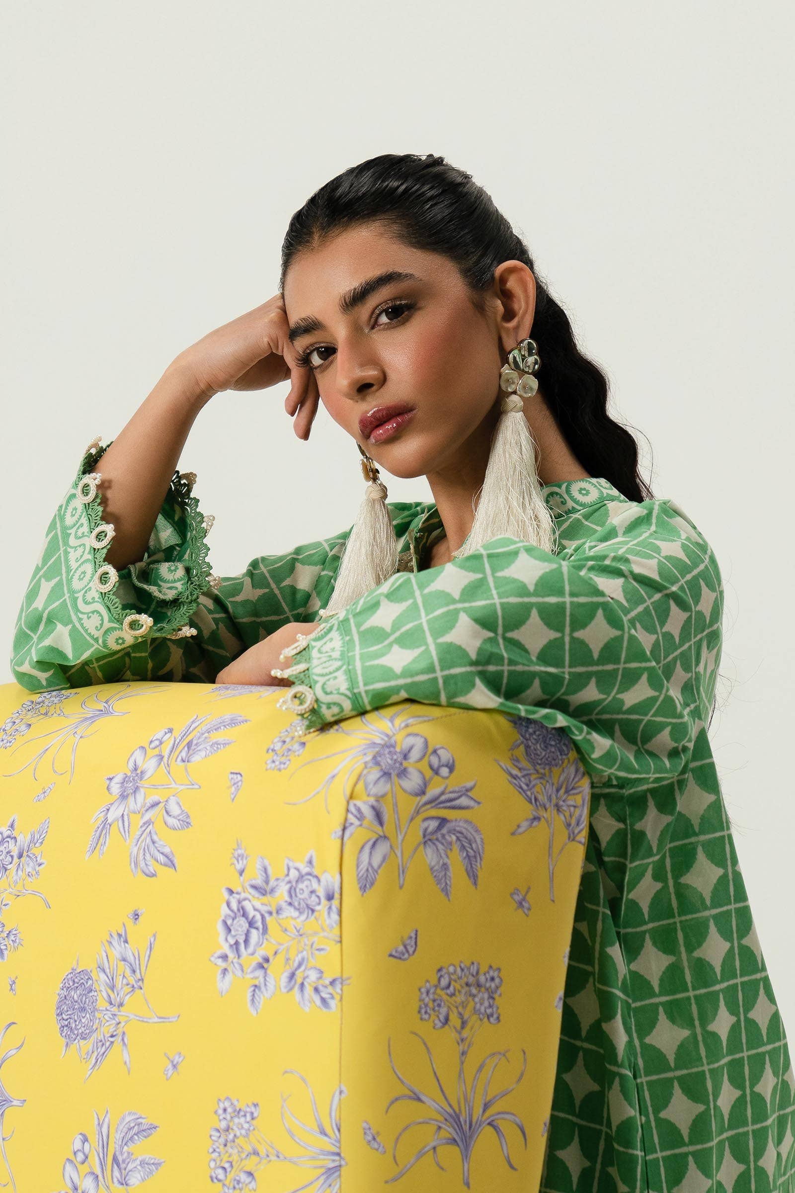 Sana Safinaz | Mahay Summer Lawn 24 | S-37 - Rang-e-Khaas