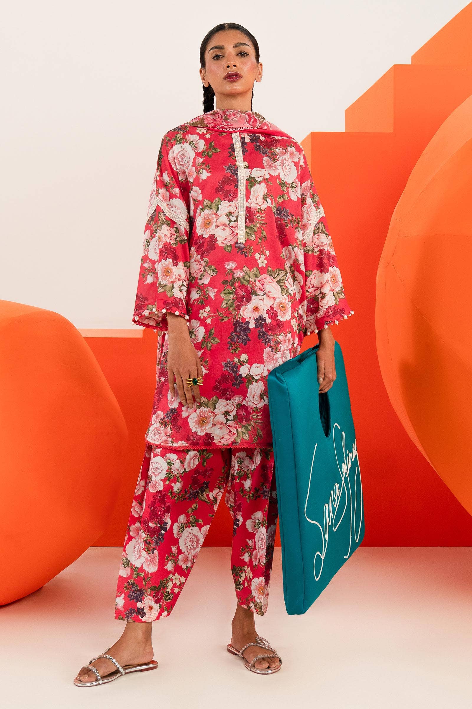 Sana Safinaz | Mahay Summer Lawn 24 | S-36 - Rang-e-Khaas