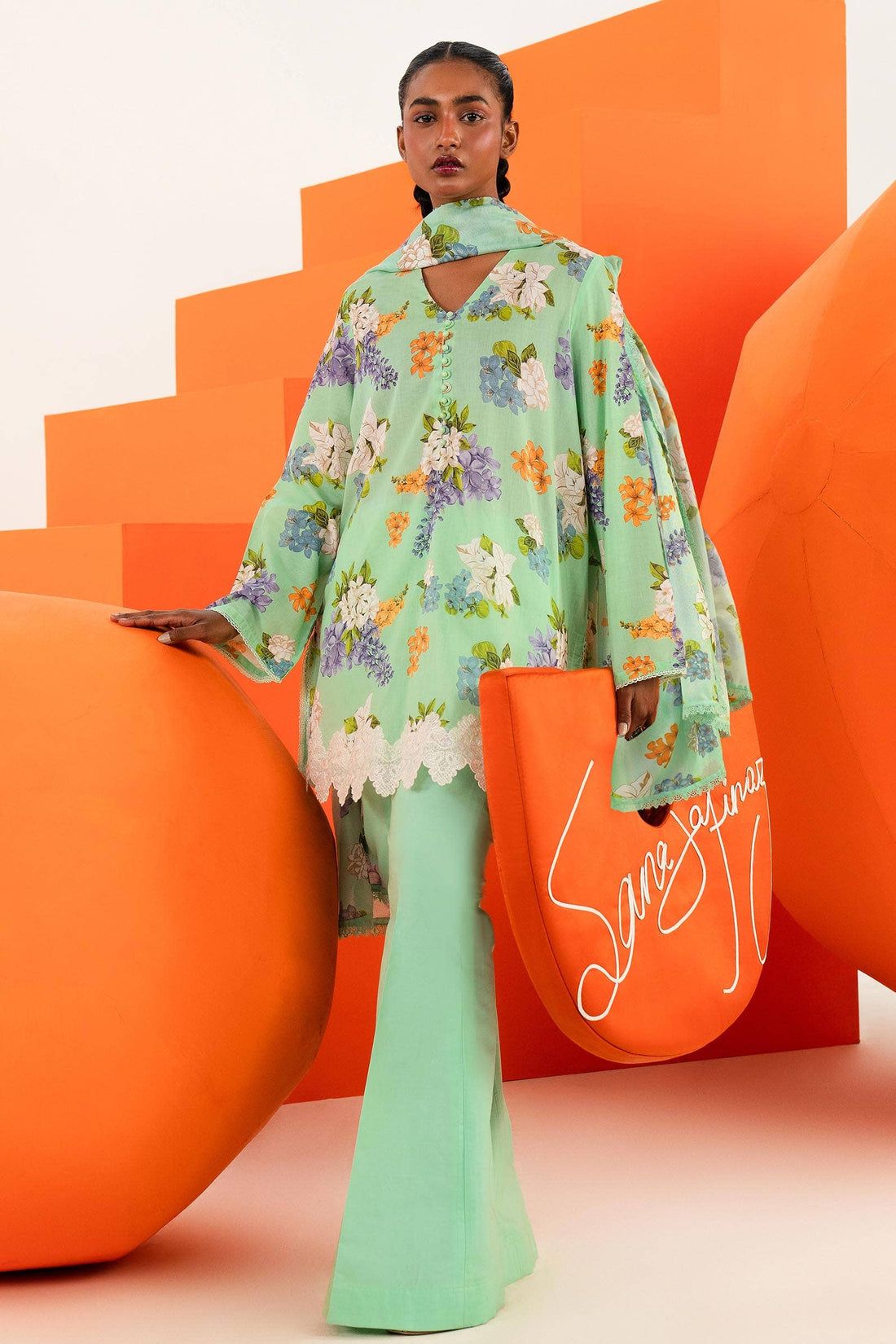 Sana Safinaz | Mahay Summer Lawn 24 | S-34 - Rang-e-Khaas