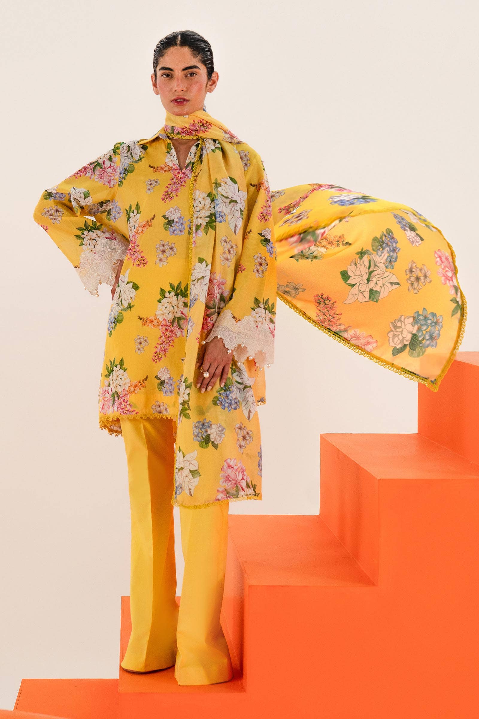 Sana Safinaz | Mahay Summer Lawn 24 | S-33 - Rang-e-Khaas