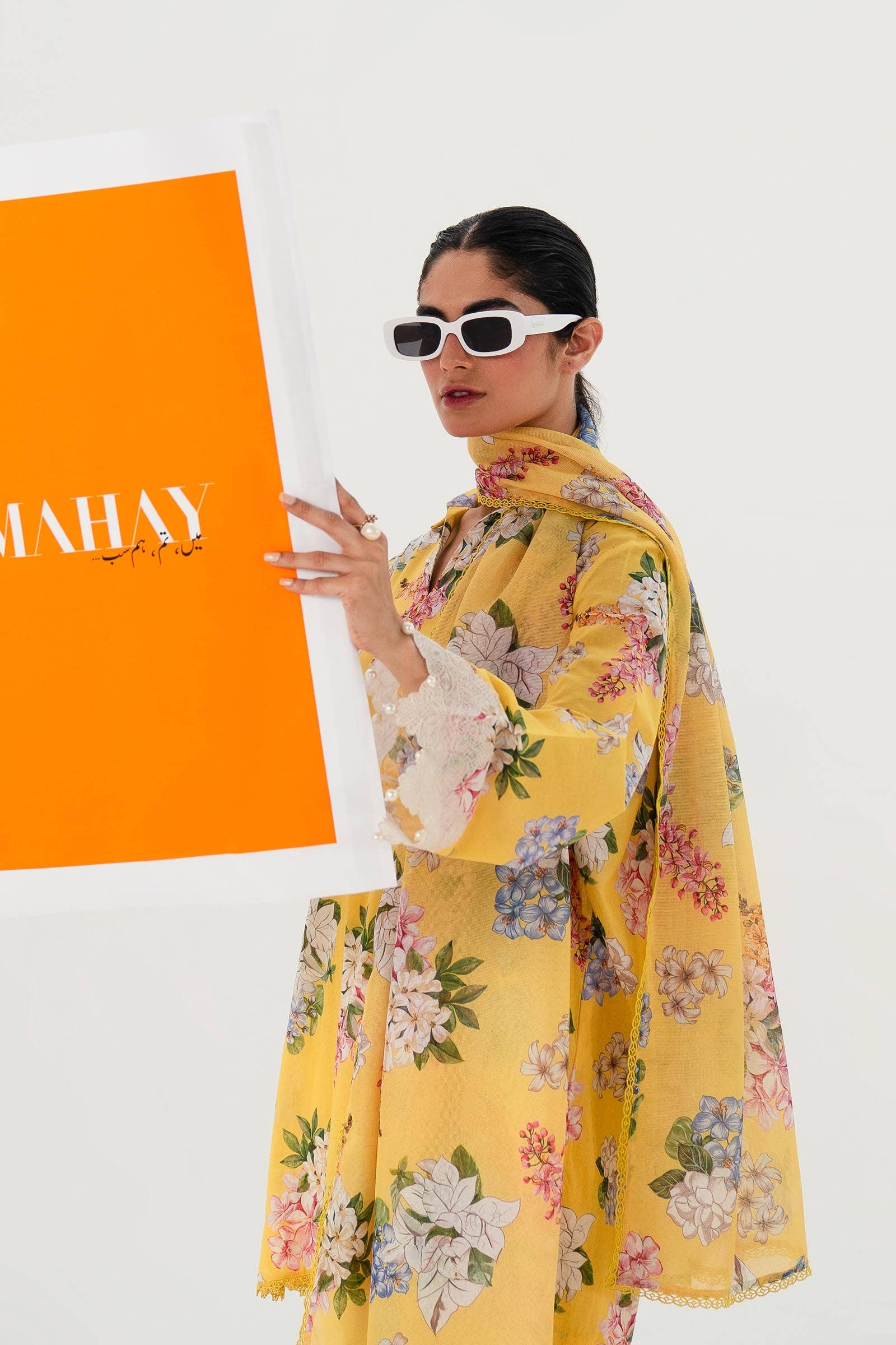 Sana Safinaz | Mahay Summer Lawn 24 | S-33 - Rang-e-Khaas