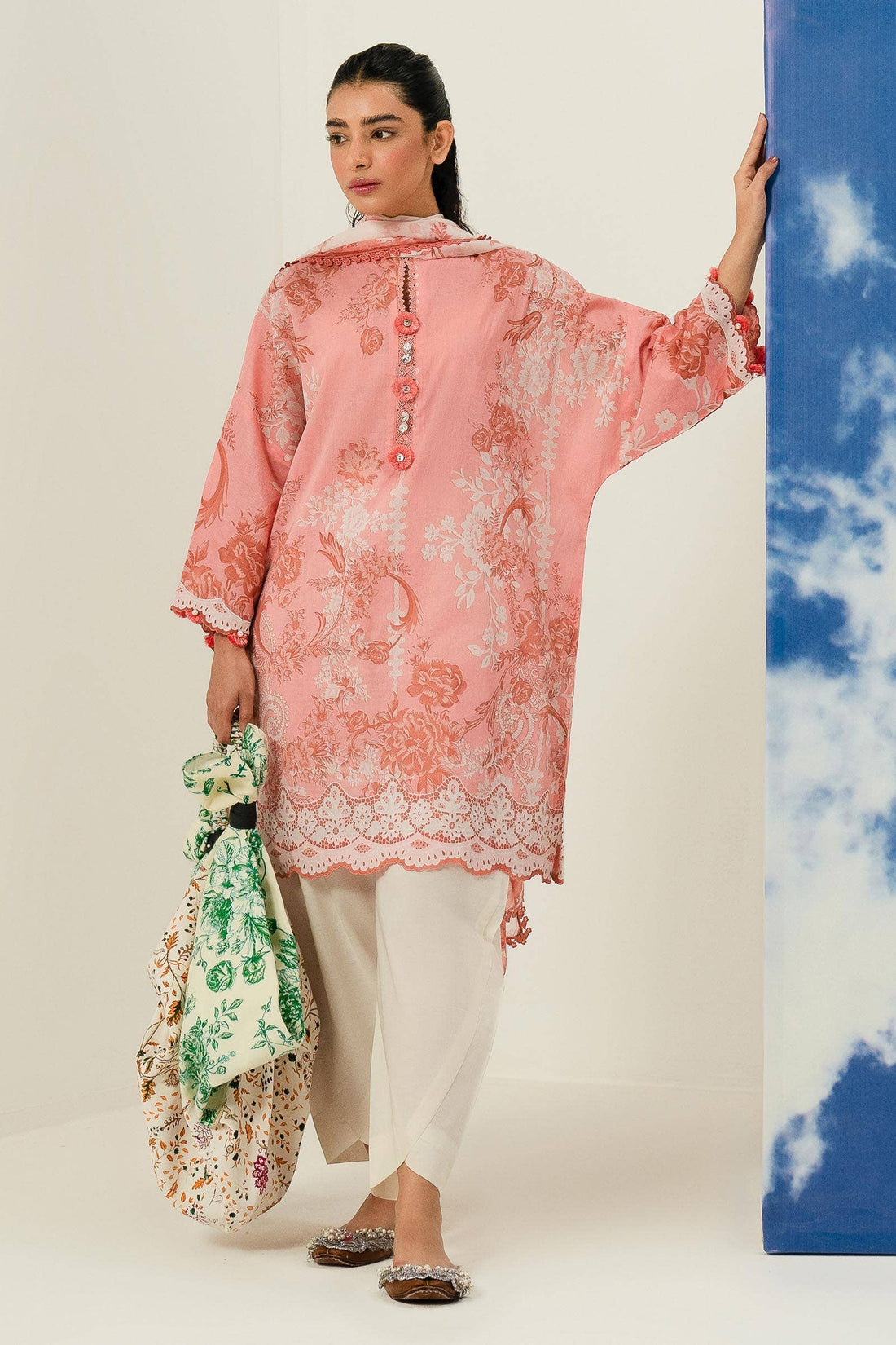Sana Safinaz | Mahay Summer Lawn 24 | S-32 - Rang-e-Khaas