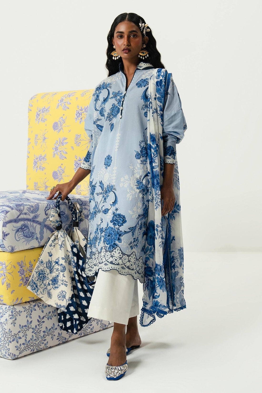 Sana Safinaz | Mahay Summer Lawn 24 | S-31 - Rang-e-Khaas