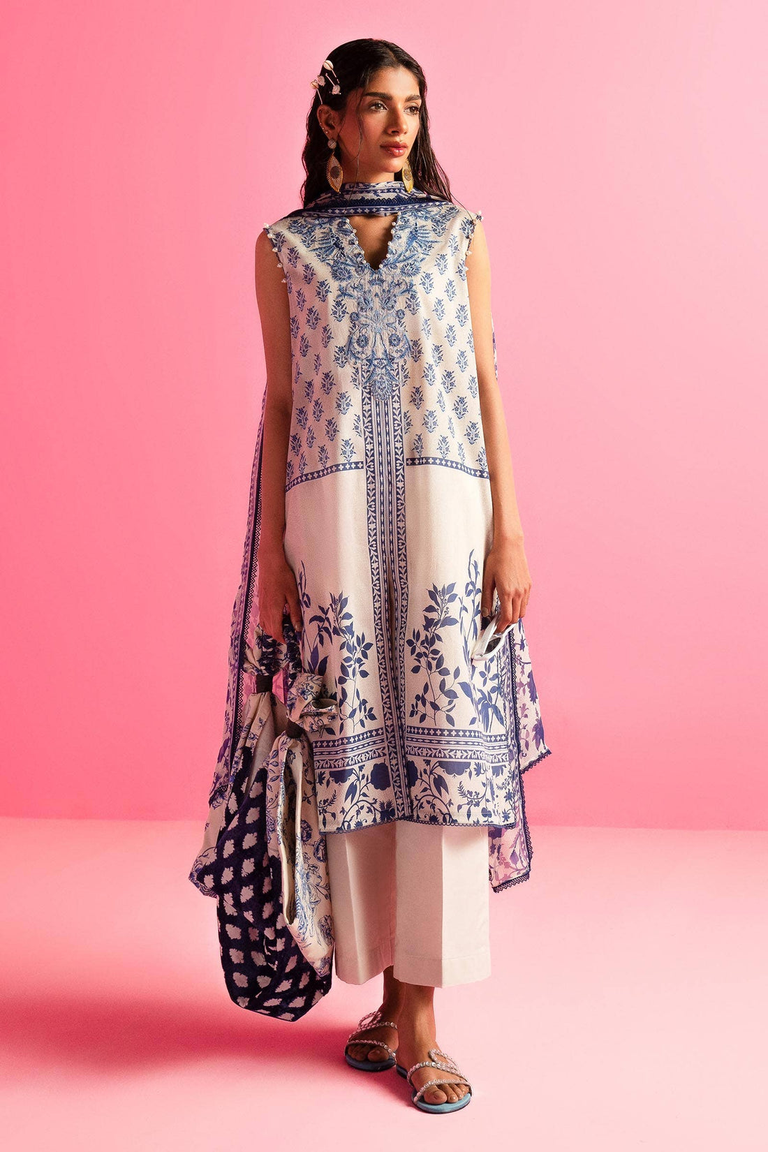 Sana Safinaz | Mahay Summer Lawn 24 | S-30 - Rang-e-Khaas