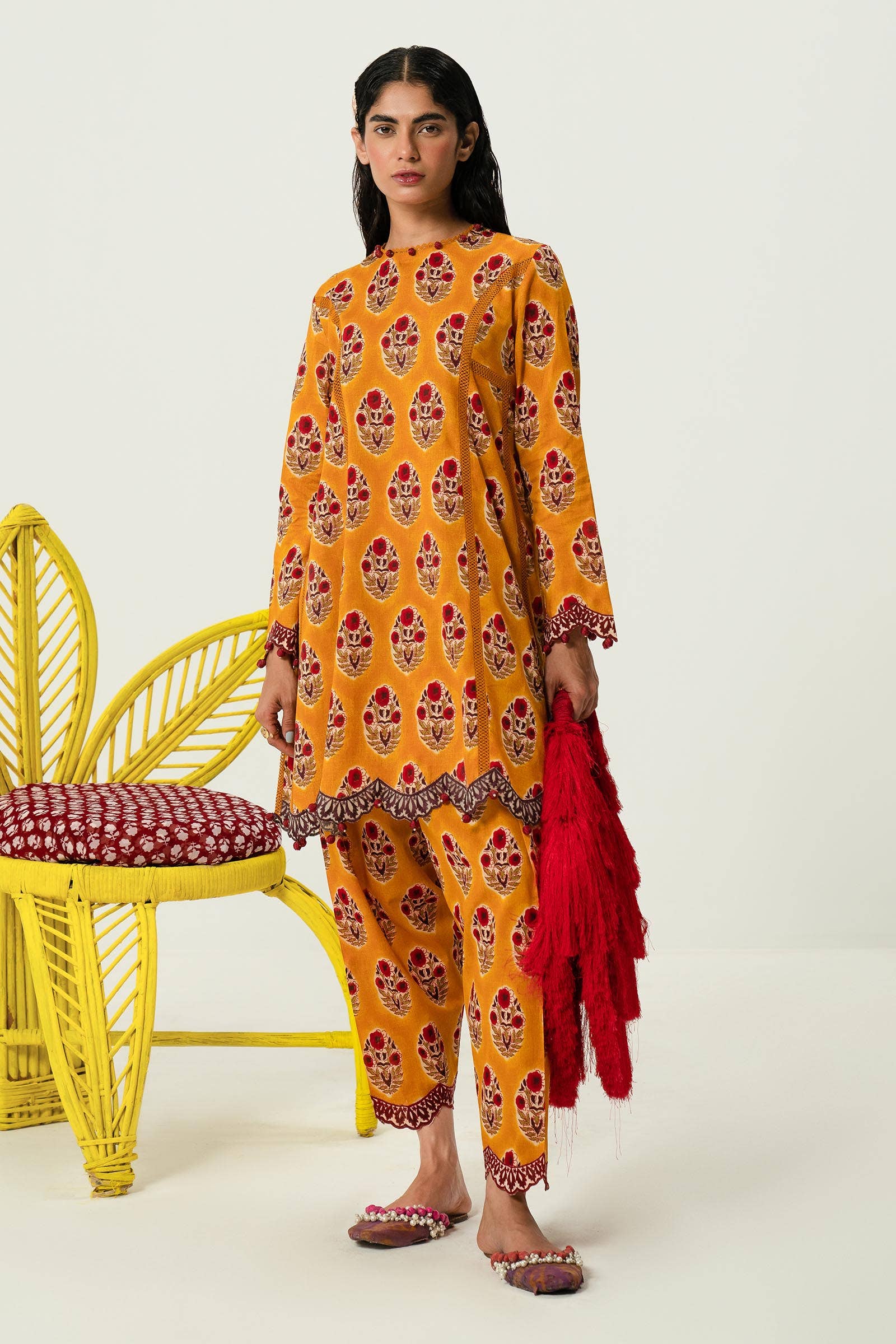 Sana Safinaz | Mahay Summer Lawn 24 | S-29 - Rang-e-Khaas