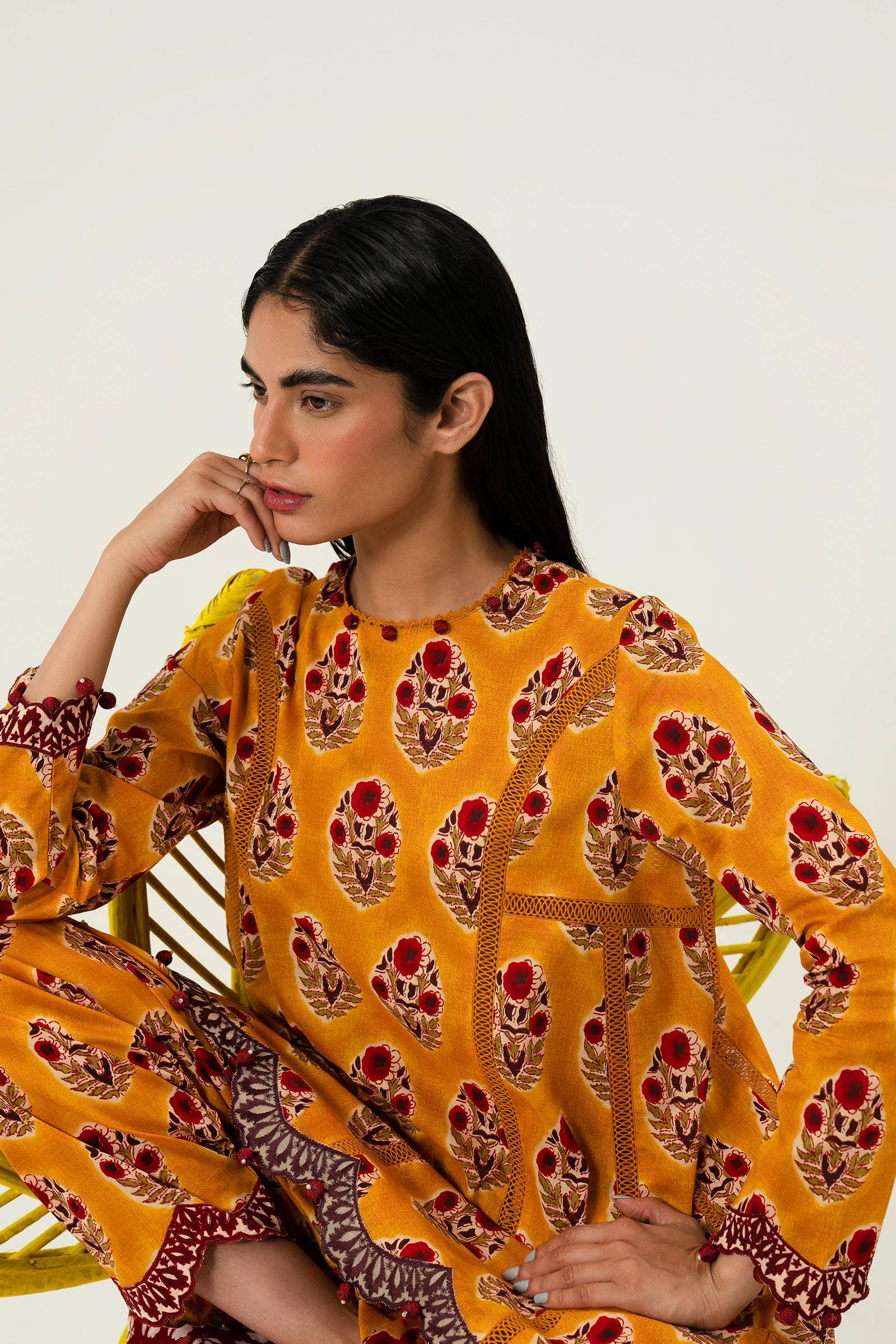 Sana Safinaz | Mahay Summer Lawn 24 | S-29 - Rang-e-Khaas
