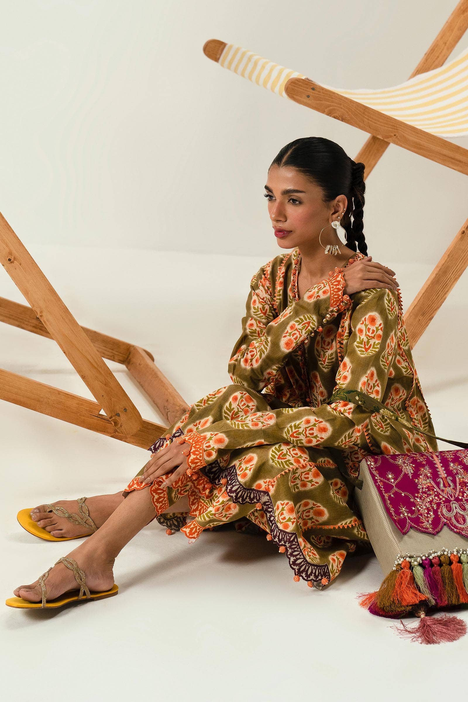 Sana Safinaz | Mahay Summer Lawn 24 | S-28 - Rang-e-Khaas