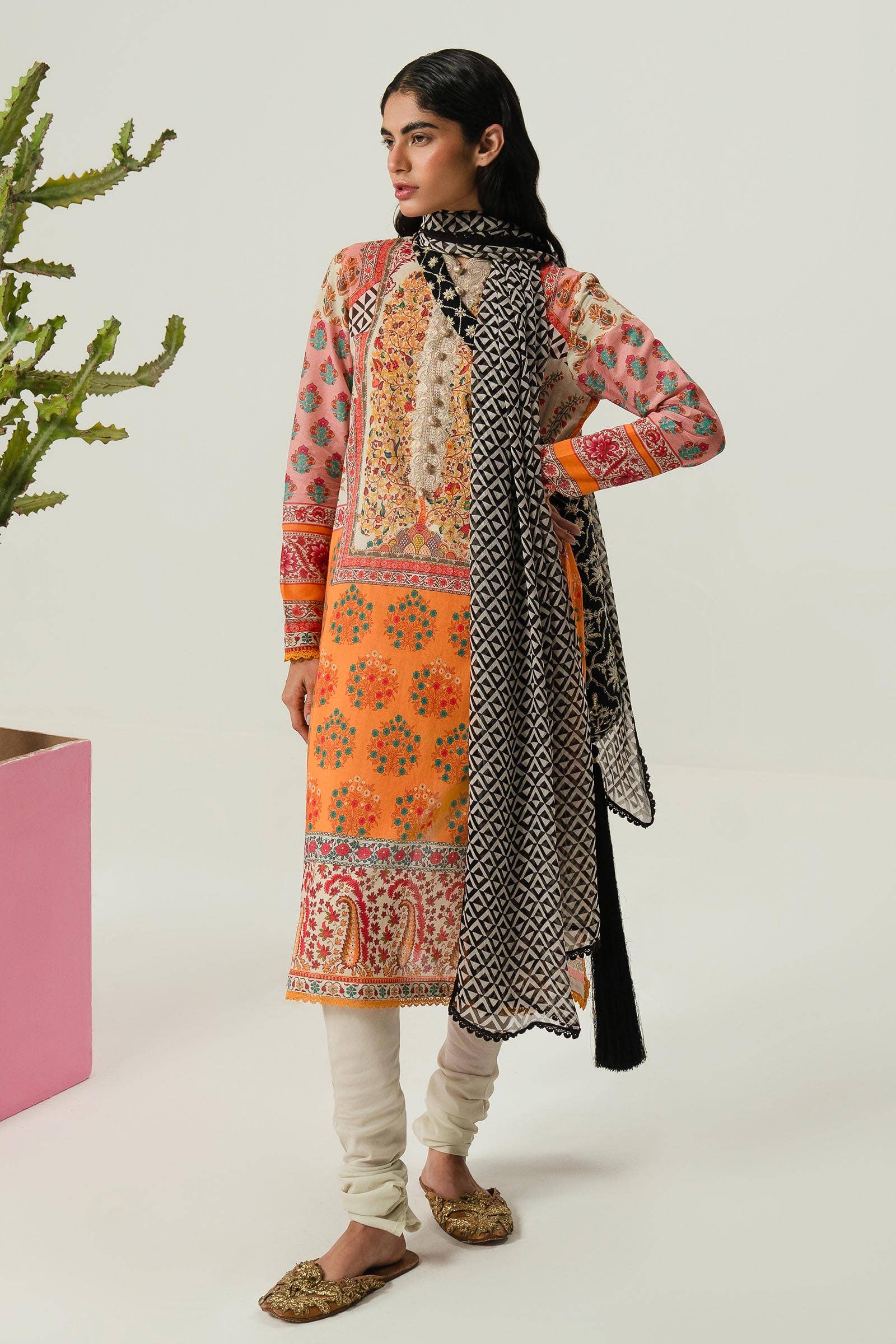 Sana Safinaz | Mahay Summer Lawn 24 | S-25 - Rang-e-Khaas
