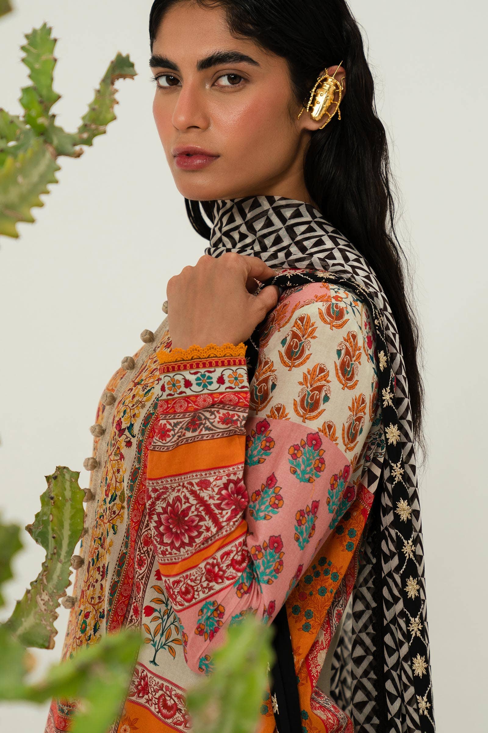 Sana Safinaz | Mahay Summer Lawn 24 | S-25 - Rang-e-Khaas