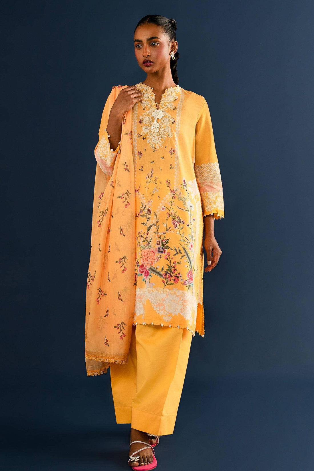 Sana Safinaz | Mahay Summer Lawn 24 | S-23 - Rang-e-Khaas