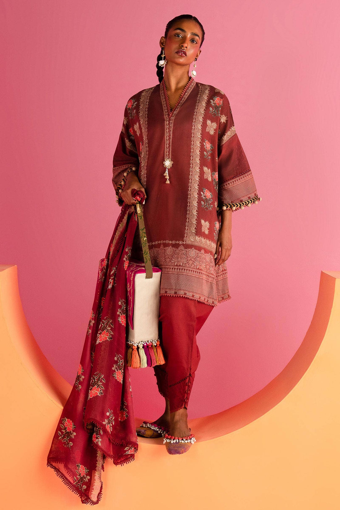 Sana Safinaz | Mahay Summer Lawn 24 | S-22 - Rang-e-Khaas